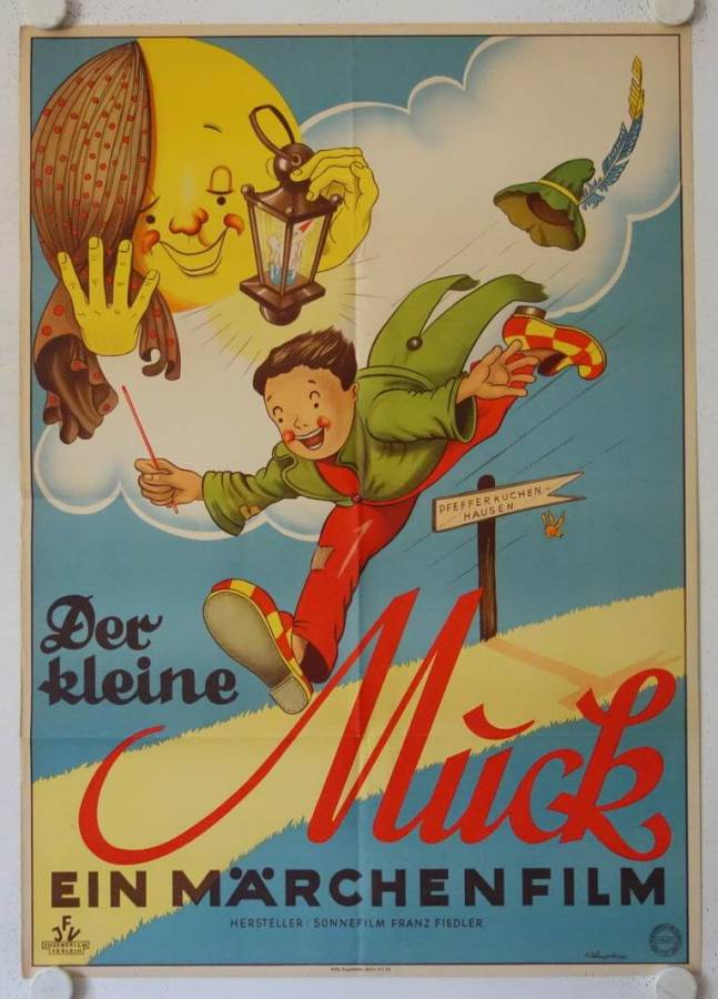 Der kleine Muck originales deutsches Filmplakat (R50s)